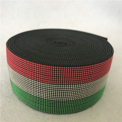 ประเทศจีน 2019 การออกแบบใหม่ 50mm กว้างโซฟา สายรัด ยืดหยุ่นรูปร่างมั่นคงหลังจากล้างสำหรับโซฟาในร่มของ ผู้ผลิต