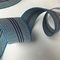 50mm สีฟ้าโซฟาสายรัดยางยืด PE จีนวัสดุเส้นด้ายยาง ผู้ผลิต